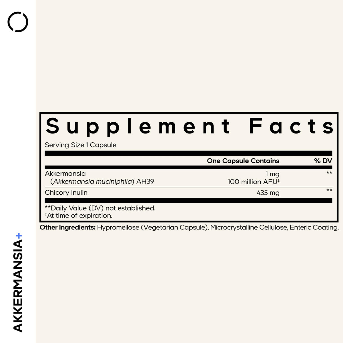Codeage Akkermansia Muciniphila Probiotic Supplement - 3-Month Supply of Akkermansia & Chicory Inulin - Daily Synbiotic Probiotic Chicory Root - 100 Million AFUs - Gluten-Free - 90 Capsules - FENGGESTORE20