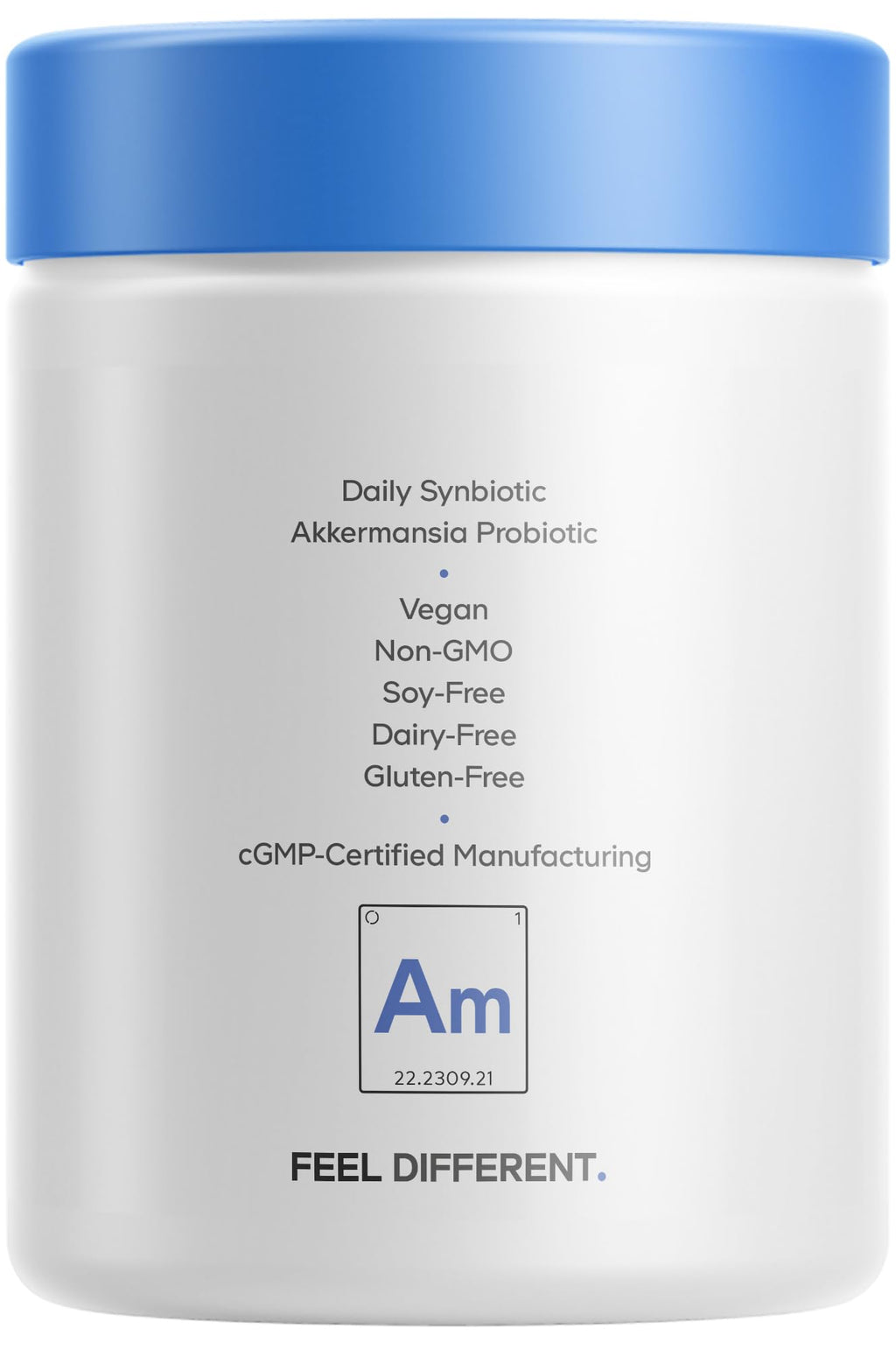 Codeage Akkermansia Muciniphila Probiotic Supplement - 3-Month Supply of Akkermansia & Chicory Inulin - Daily Synbiotic Probiotic Chicory Root - 100 Million AFUs - Gluten-Free - 90 Capsules - FENGGESTORE20