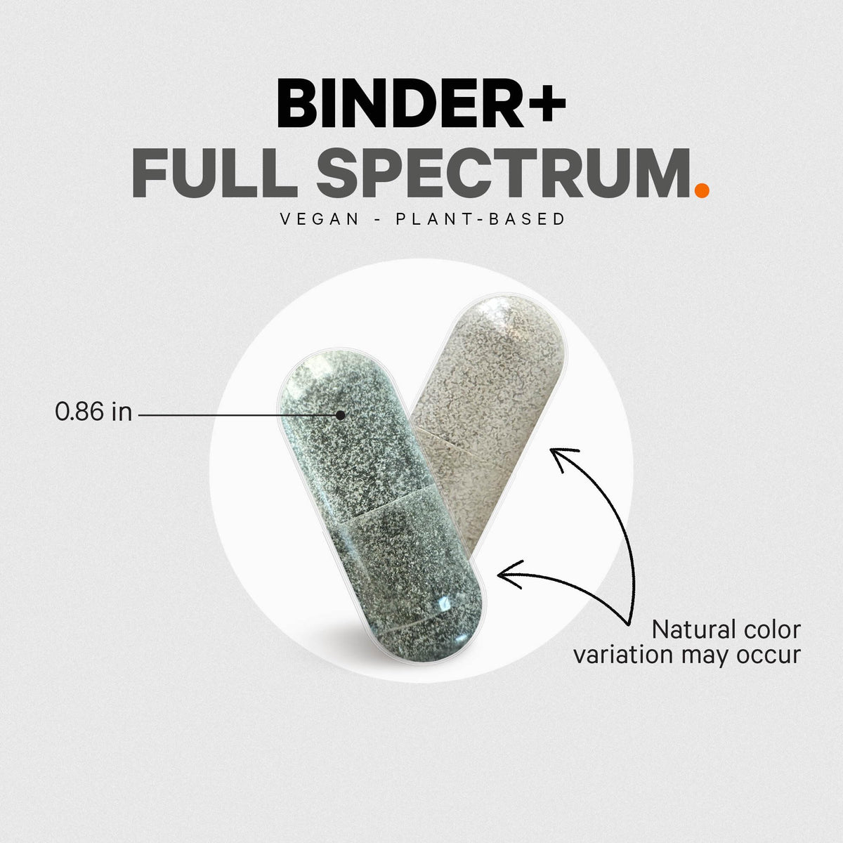 Codeage Binder + Systemic Binder Supplement - Activated Charcoal Pills, Bentonite Clay Mineral Powder, Fulvic & Humic Acids, Molybdenum, Carbon Forms - 90 Capsules - FENGGESTORE20