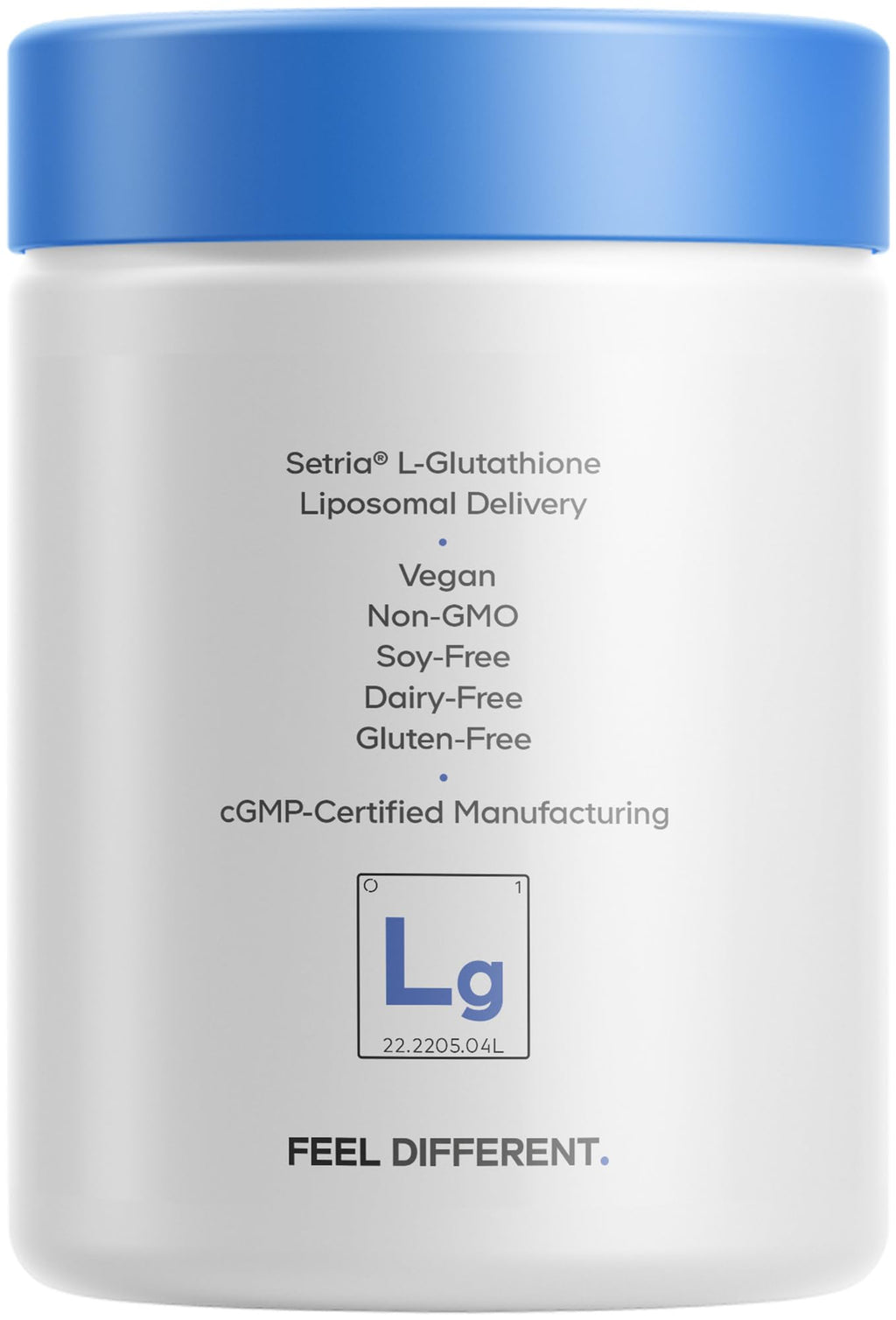 Codeage Liposomal Glutathione Supplement - Pure Reduced Setria L-Glutathione, Liposomal Delivery, Phospholipid Complex - Encapsulated Glutathione Powder Pills - Vegan, Non-GMO - 60 Capsules - FENGGESTORE20