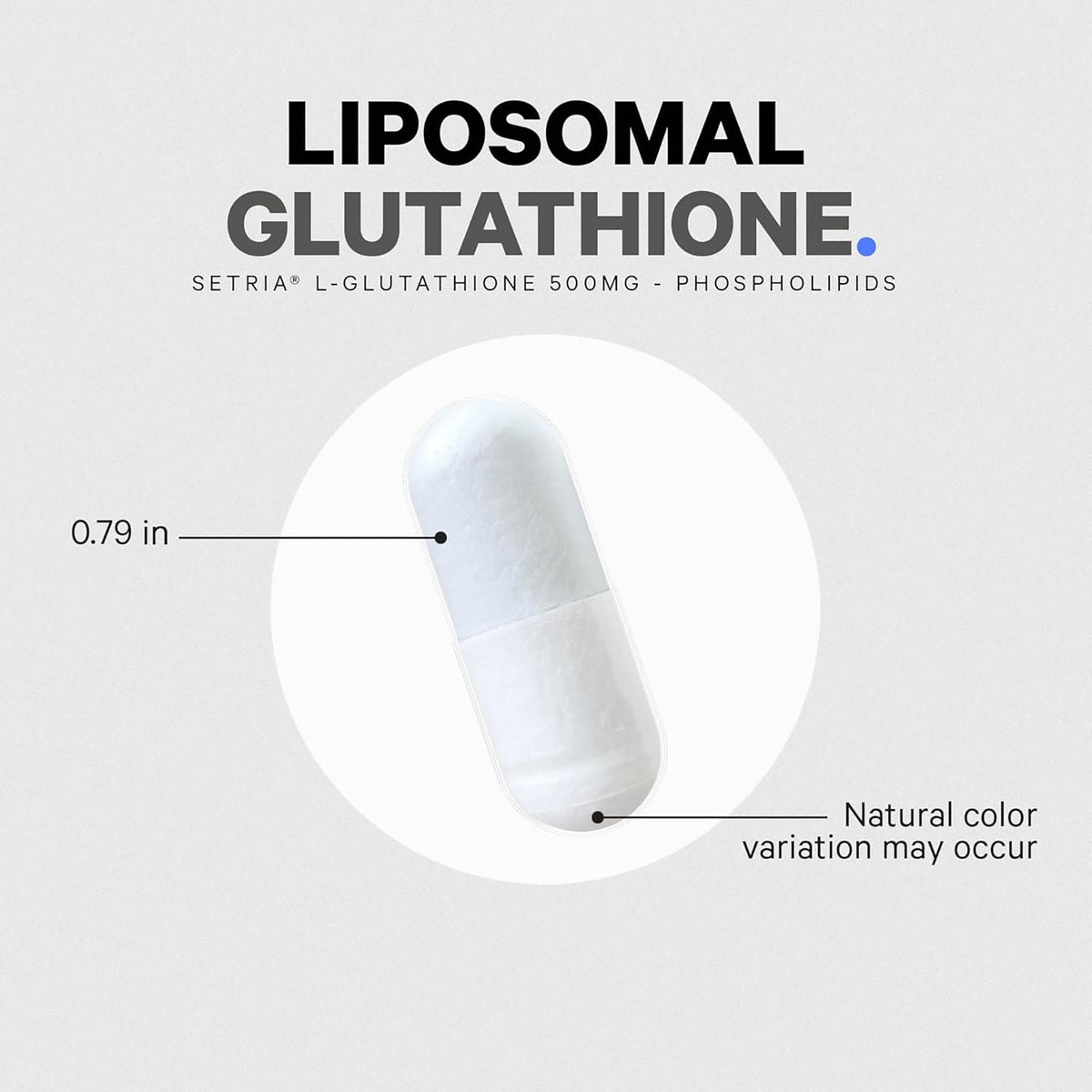 Codeage Liposomal Glutathione Supplement - Pure Reduced Setria L-Glutathione, Liposomal Delivery, Phospholipid Complex - Encapsulated Glutathione Powder Pills - Vegan, Non-GMO - 60 Capsules - FENGGESTORE20