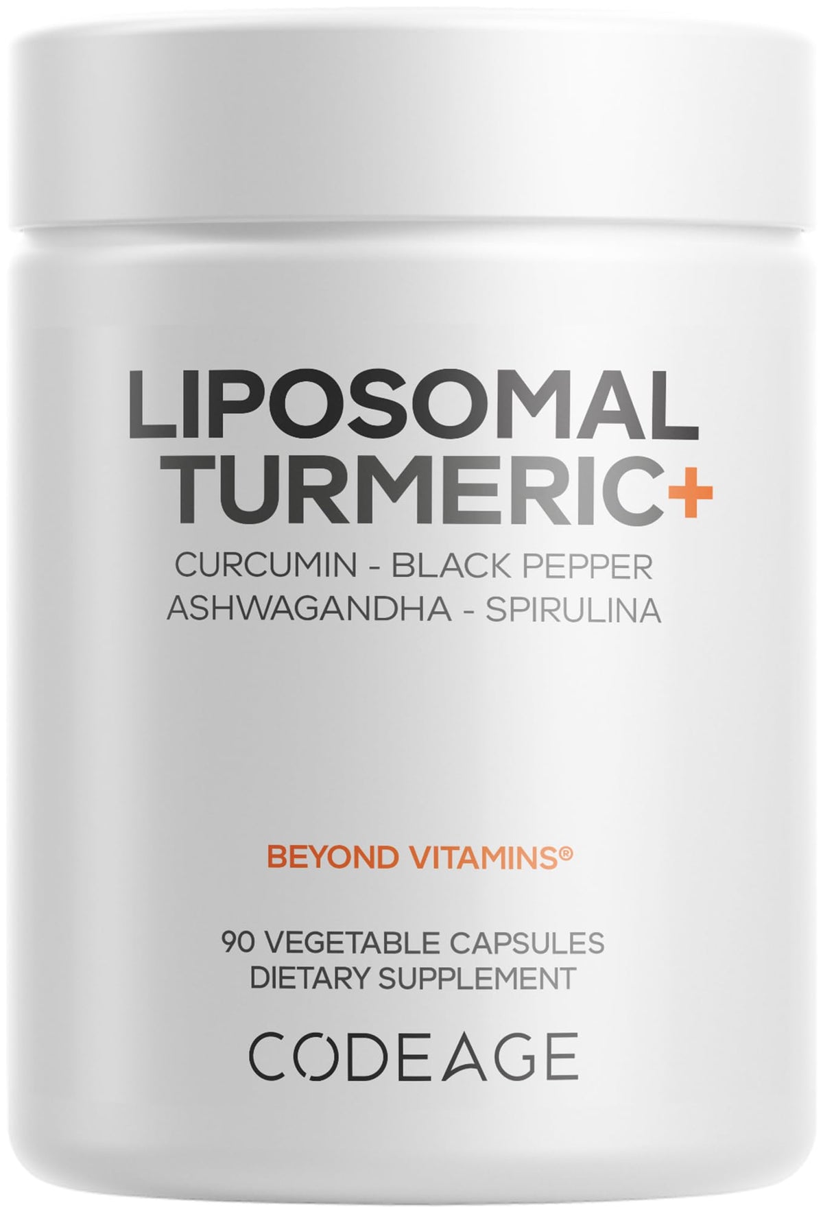 Codeage Organic Turmeric Supplement - 95% Curcumin Extract Pills - Liposomal Fermented Botanical Blend Black Pepper, Ashwagandha, Ginger, Stephania, Boswelia, Cumin, Digestive Bitters - 90 Capsules - FENGGESTORE20