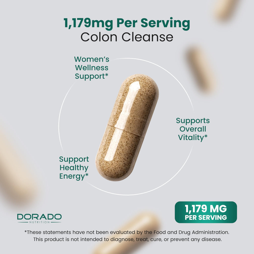 Colon Cleanse & Detox 15 Day Gut Cleanse (30 Count) Intestinal Cleanse Pills & Probiotic for Gentle Laxative & Bowel Relief for Stomach Bloating - Third Party Tested, Vegan, Non-GMO - Made in USA - FENGGESTORE20