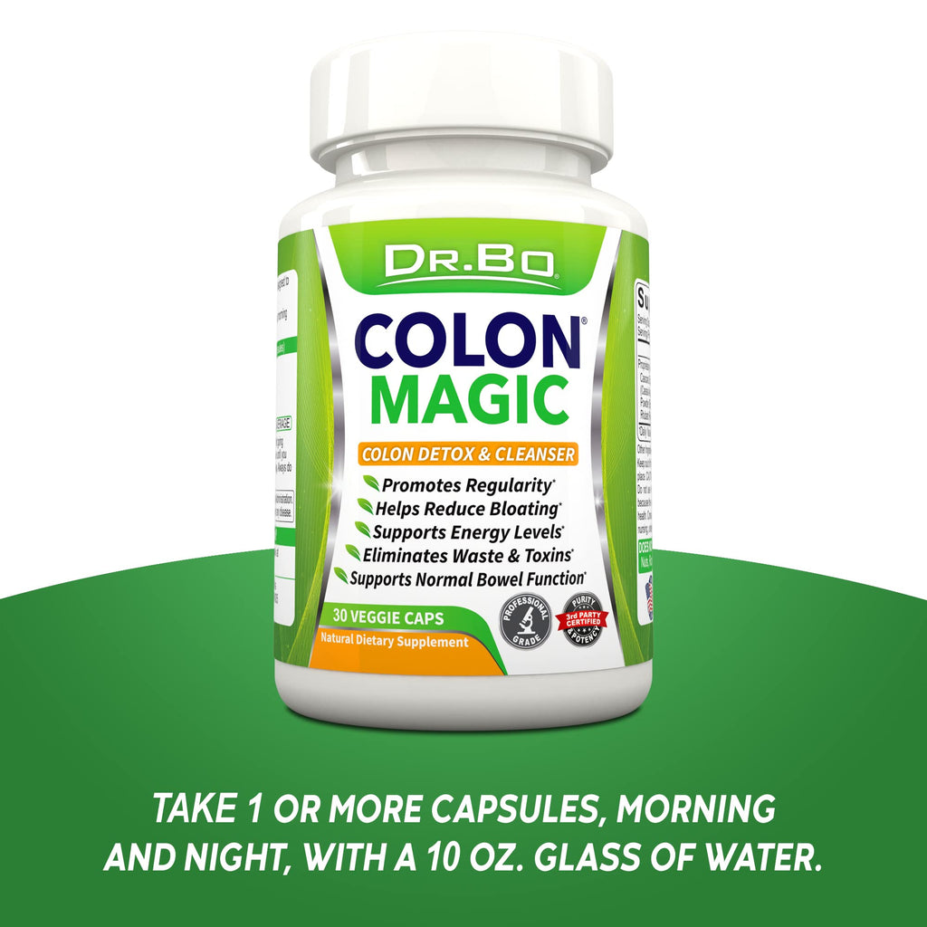 Colon Cleanse Detox Formula - Natural Bowel Cleanser Pills for Intestinal Bloating & Fast Digestive Cleansing - Daily Constipation Relief Supplement Gut, Belly, - FENGGESTORE20
