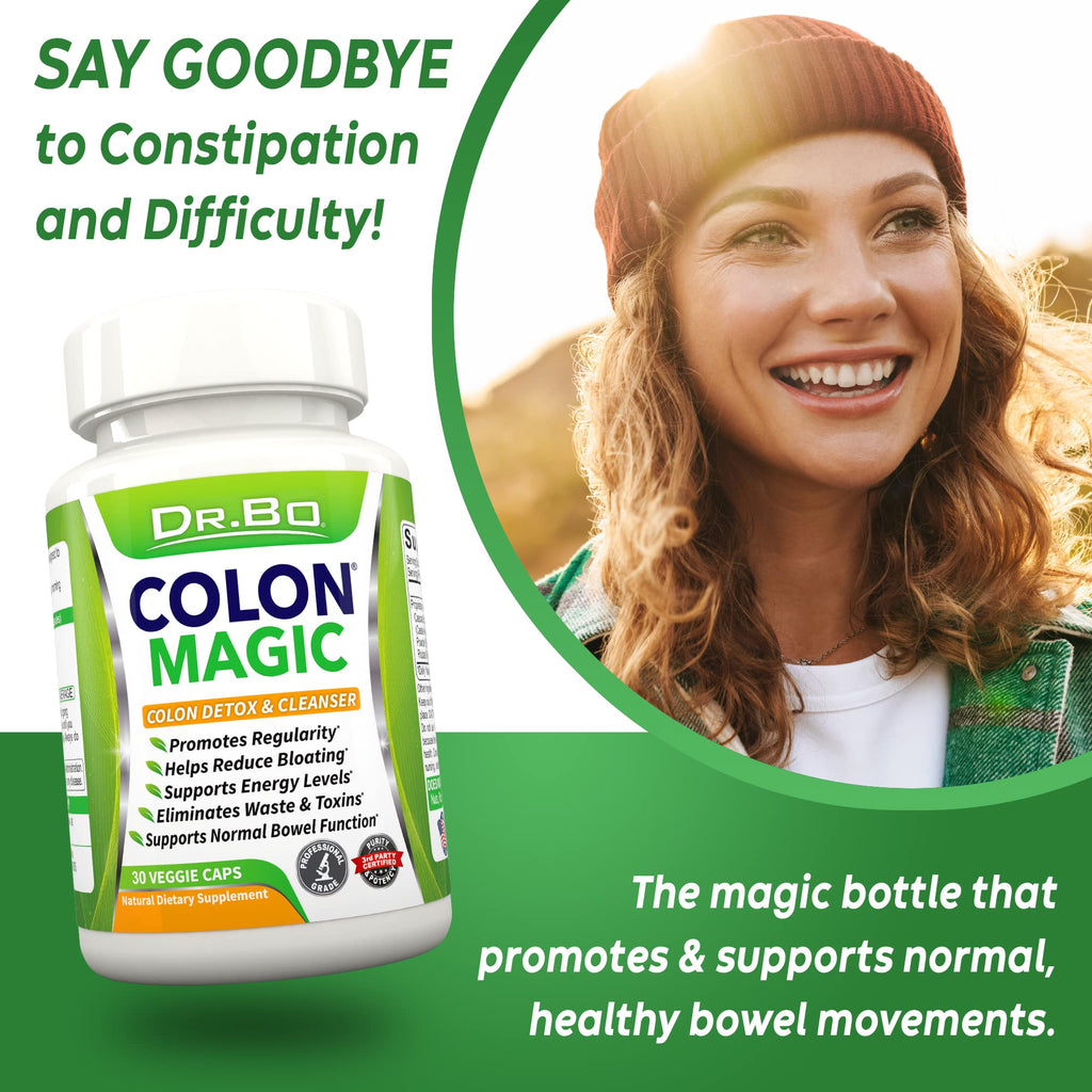 Colon Cleanse Detox Formula - Natural Bowel Cleanser Pills for Intestinal Bloating & Fast Digestive Cleansing - Daily Constipation Relief Supplement Gut, Belly, - FENGGESTORE20