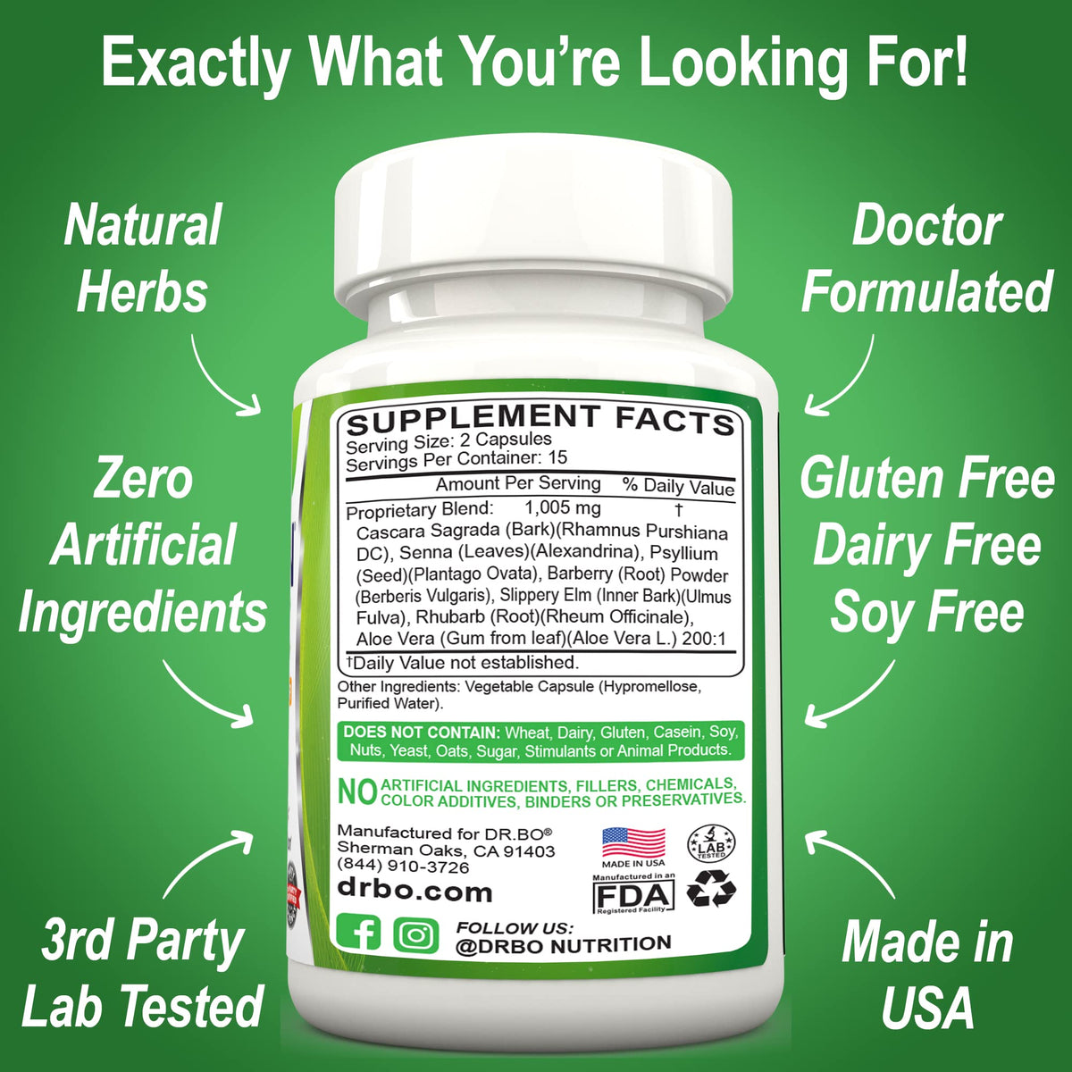 Colon Cleanse Detox Formula - Natural Bowel Cleanser Pills for Intestinal Bloating & Fast Digestive Cleansing - Daily Constipation Relief Supplement Gut, Belly, - FENGGESTORE20