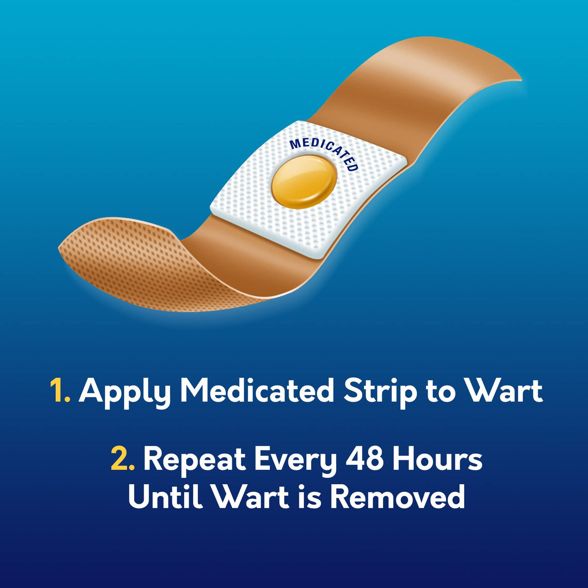 Compound W Wart Remover Maximum Strength One Step Pads with Salicylic Acid, 14 Medicated Pads - FENGGESTORE20