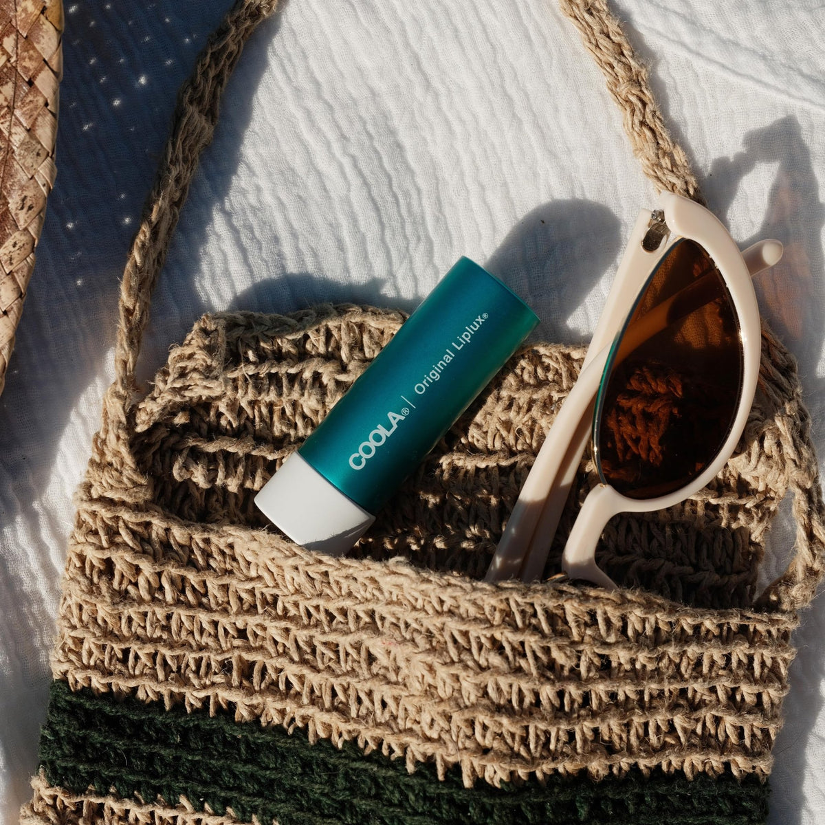 COOLA Organic Liplux Lip Balm and Sunscreen with SPF 30, Dermatologist Tested Lip Care for Daily Protection - FENGGESTORE20