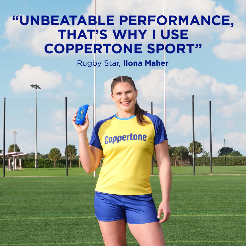 Coppertone SPORT Sunscreen Lotion Broad Spectrum SPF 50 (3 Fluid Ounce) (Packaging may vary) - FENGGESTORE20