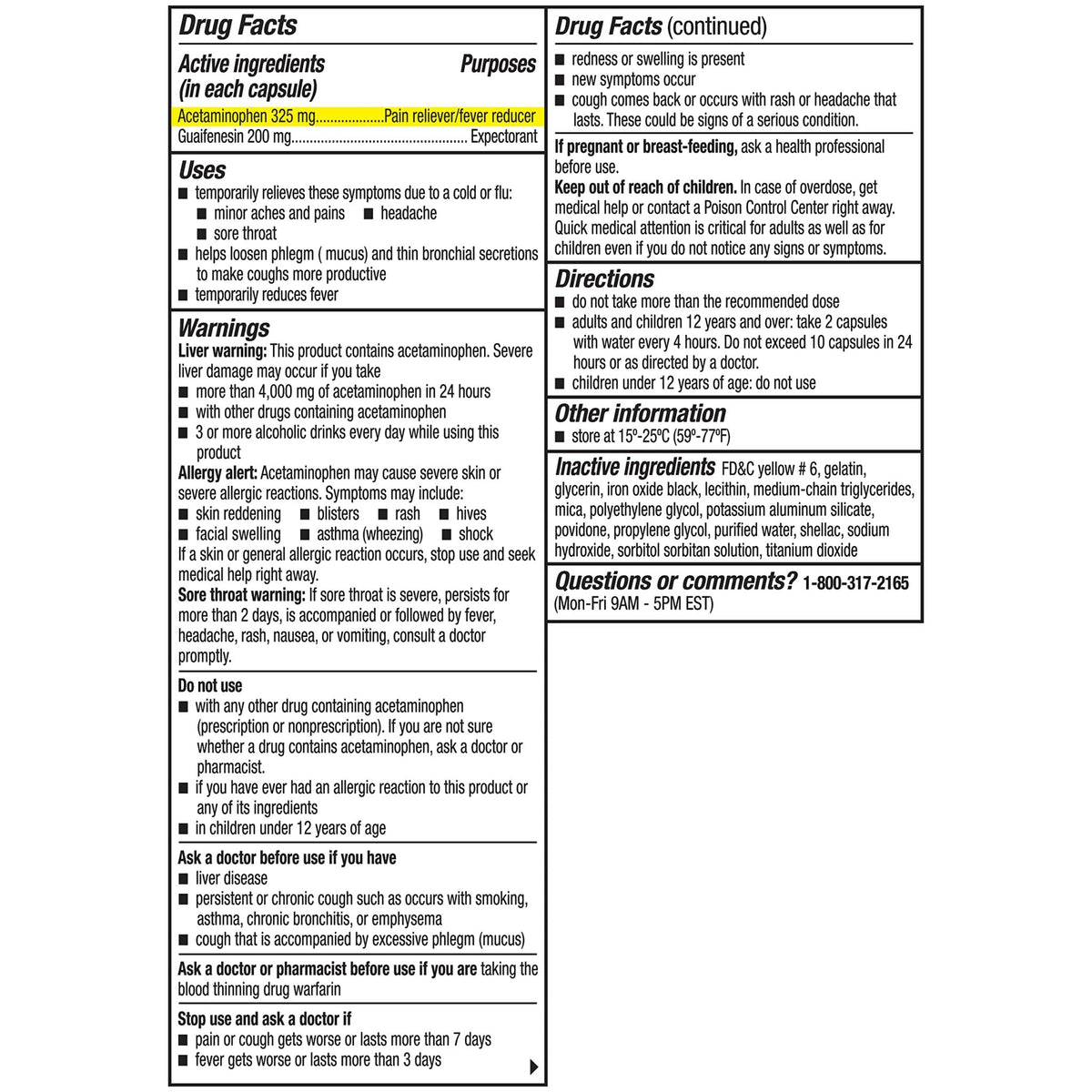 Coricidin HBP, Decongestant-Free Cold Symptom Relief for People with High Blood Pressure, Maximum Strength, Flu & Chest Congestion Liquid Gels, 24 Count - FENGGESTORE20