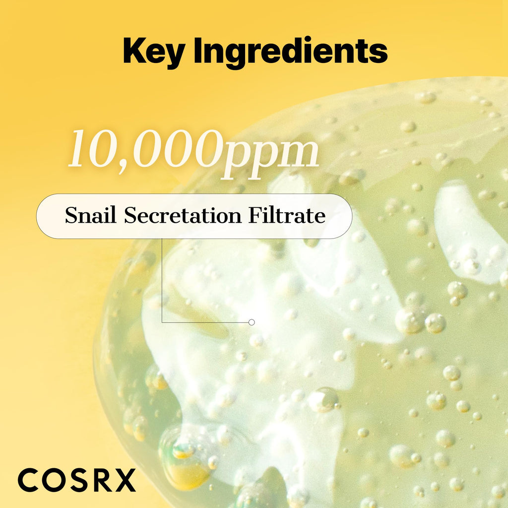 COSRX Advanced Snail Mucin Gel Cleanser, 5.07 Fl Oz / 150 mL, Rich Daily Deep Cleansing Gel for Dry & Sensitive Skin - FENGGESTORE20