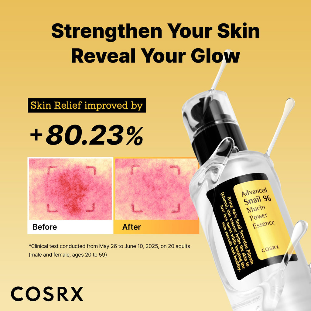 COSRX Snail Mucin Repairing Serum 100ml, Hydrating Serum for Face with Snail Secretion - FENGGESTORE20