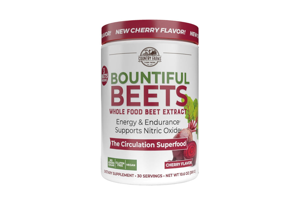 Country Farms Bountiful Beets, Wholefood Beet Extract Superfood, Helps Support Healthy Circulation and Promote Energy - FENGGESTORE20