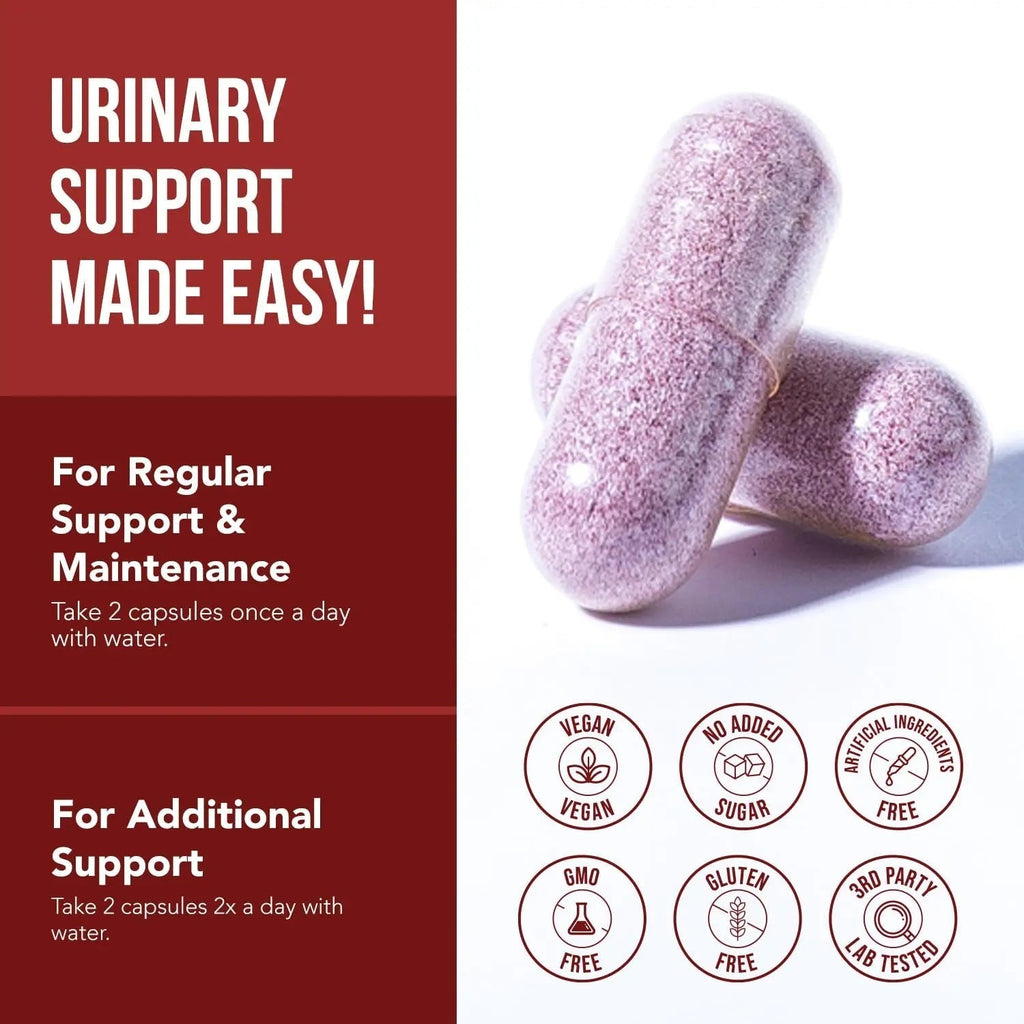 CranEaze®: Cranberry Juice Extract Plus D-Mannose – 36 mg PAC, 100% Soluble PAC - Supports Urinary Tract Health – Most Effective Cranberry Pills for Women, UTI Cranberry Supplement - 60 Capsules - FENGGESTORE20