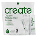 Create Creatine Monohydrate Powder - Creatine Travel Packets, Made with Creapure, 3rd Party Tested & NSF Certified for Sport, 30 Stick Packs, Unflavored - FENGGESTORE20