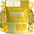 Creatine Gummies 5000mg, 30 Servings Creatine Monohydrate Gummies - Third-Party Tested Creatine for Women, Pineapple Flavor Creatine for Men, Muscle Growth, - FENGGESTORE20