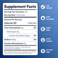 Creatine Monohydrate Gummies - Supports Muscle Growth, Recovery & Brain Function - Convenient & Easy to Take - Great Tasting Watermelon Flavor - FENGGESTORE20