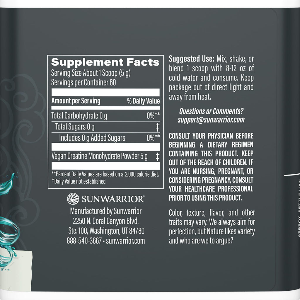 Creatine Monohydrate Powder Micronized PreWorkout Recovery Supplement | Support Muscle Building Strength Training Cognition | Vegan & Keto Friendly Easily Mixes - FENGGESTORE20