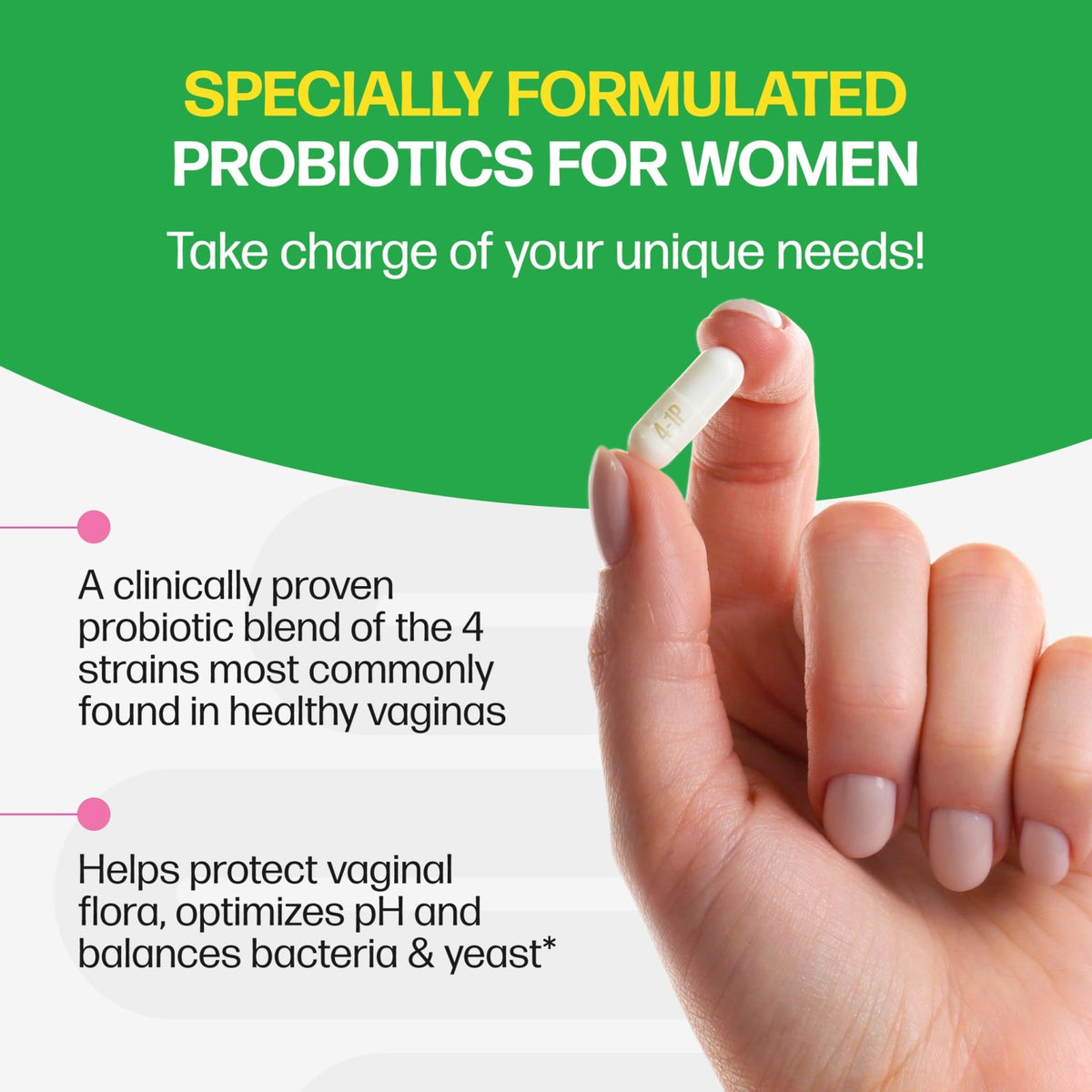 Culturelle 4-in-1 Probiotics for Women, Daily Probiotic & Prebiotic Supplement to Support Vaginal Health, Digestive Health, Immune Health - FENGGESTORE20