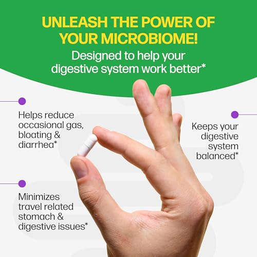 Culturelle Pro Strength Daily Probiotics For Digestive Health (2 Month Supply) with Prebiotics for Women & Men, Supports Occasional Diarrhea - FENGGESTORE20