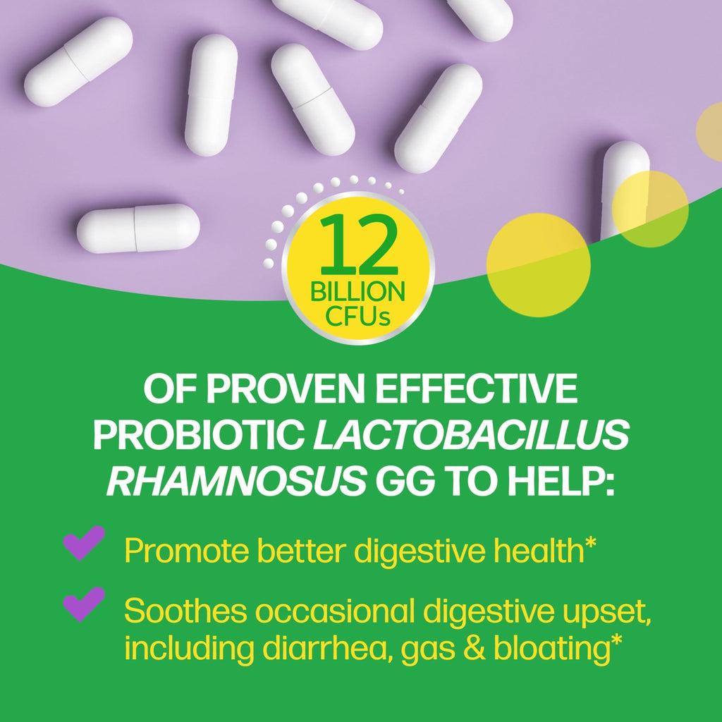 Culturelle Pro Strength Daily Probiotics For Digestive Health (2 Month Supply) with Prebiotics for Women & Men, Supports Occasional Diarrhea - FENGGESTORE20