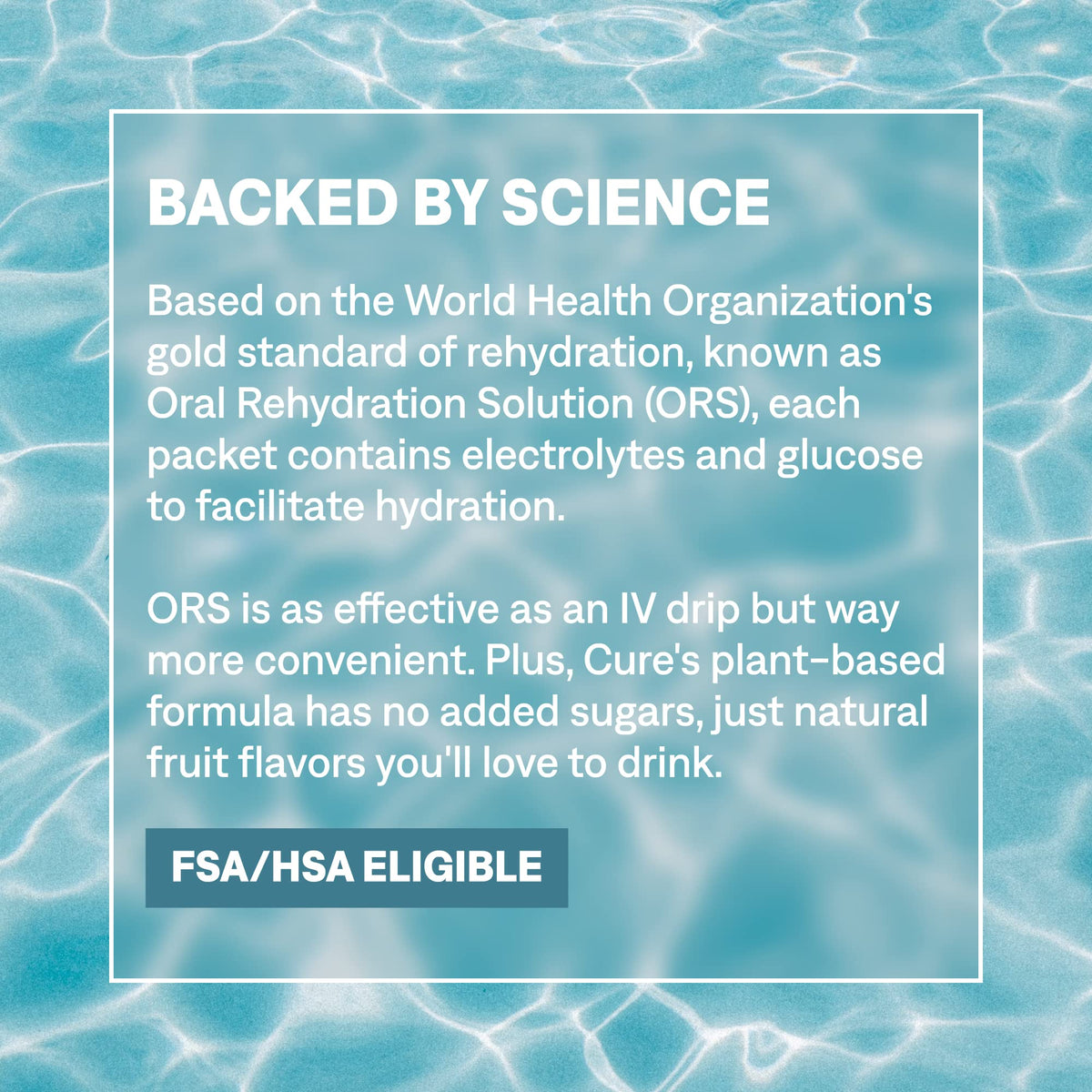 Cure Hydration | Plant-Based Electrolyte Drink Mix | No Added Sugar | FSA-HSA | Dehydration Relief Powder Made with Coconut Water | Non-GMO | Vegan | Pouch of 14 Packets - Tropical Punch - FENGGESTORE20