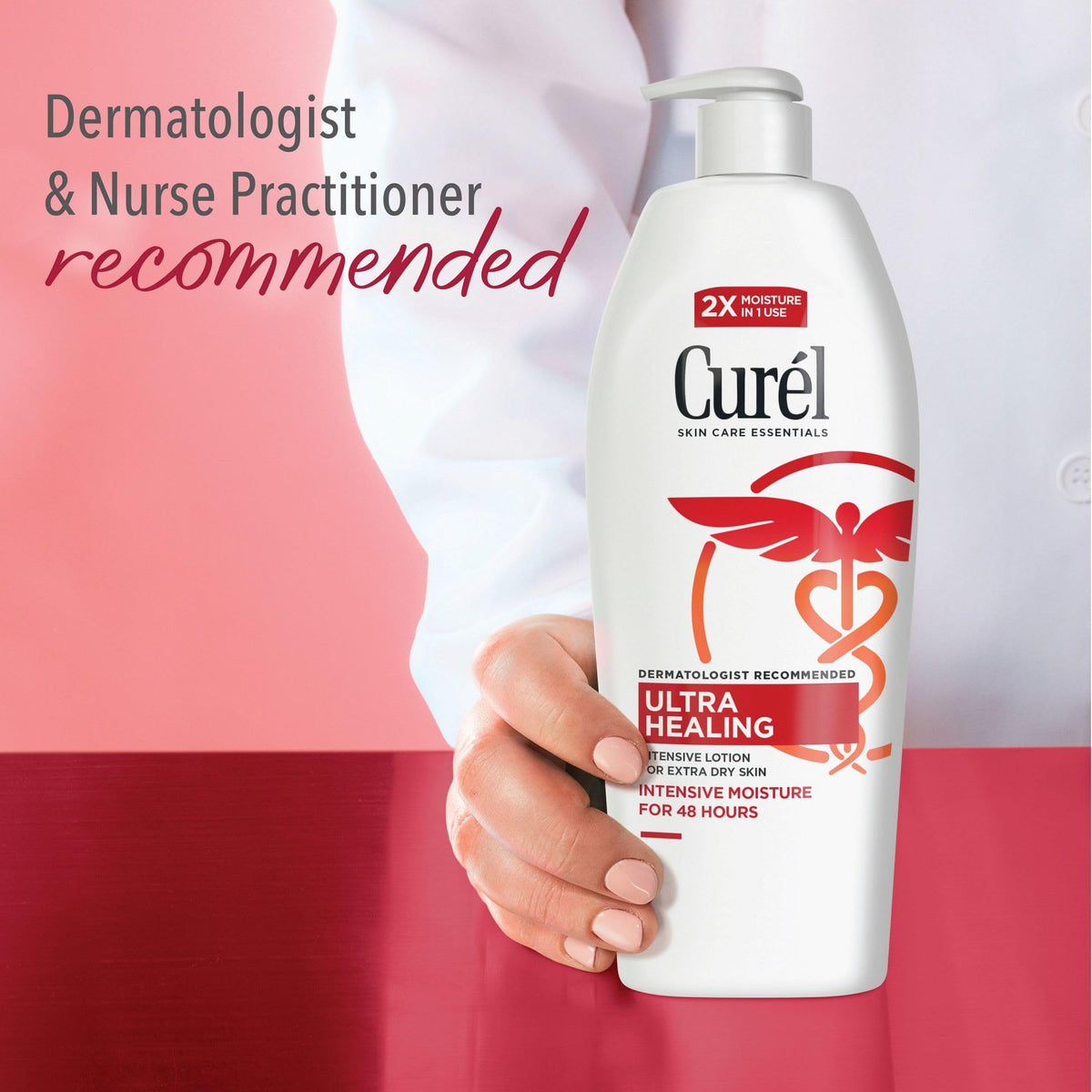 Curel Ultra Healing Intensive Fragrance-Free Lotion For Extra-Dry Skin, Dermatologist Recommended, Ideal for Sensitive Skin - FENGGESTORE20