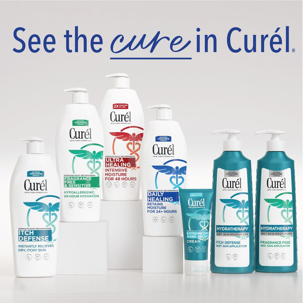 Curel Ultra Healing Intensive Fragrance-Free Lotion For Extra-Dry Skin, Dermatologist Recommended, Ideal for Sensitive Skin - FENGGESTORE20