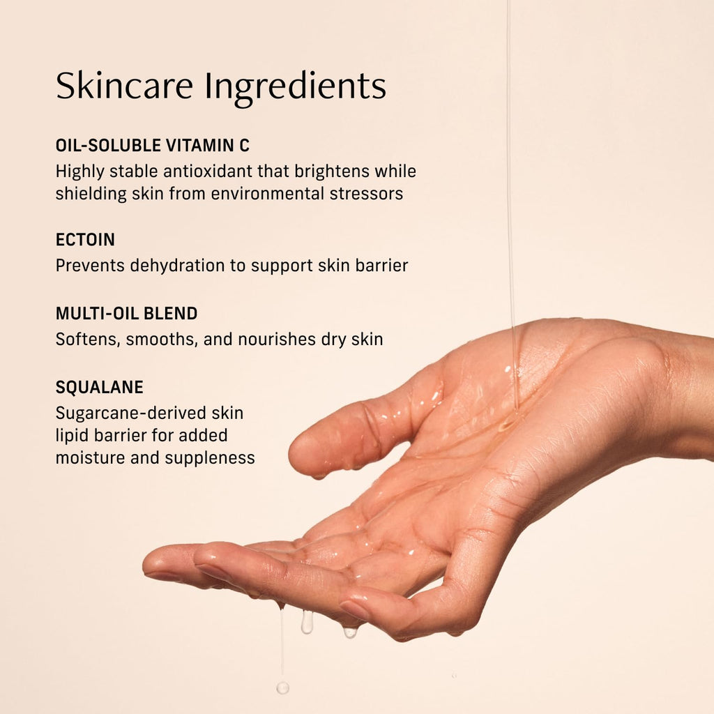 CYKLAR Vitamin C Body Oil for Women and Men. Moisturizing Vanilla Verve Scented Body Serum for Glowing Skin. Nourishing - FENGGESTORE20