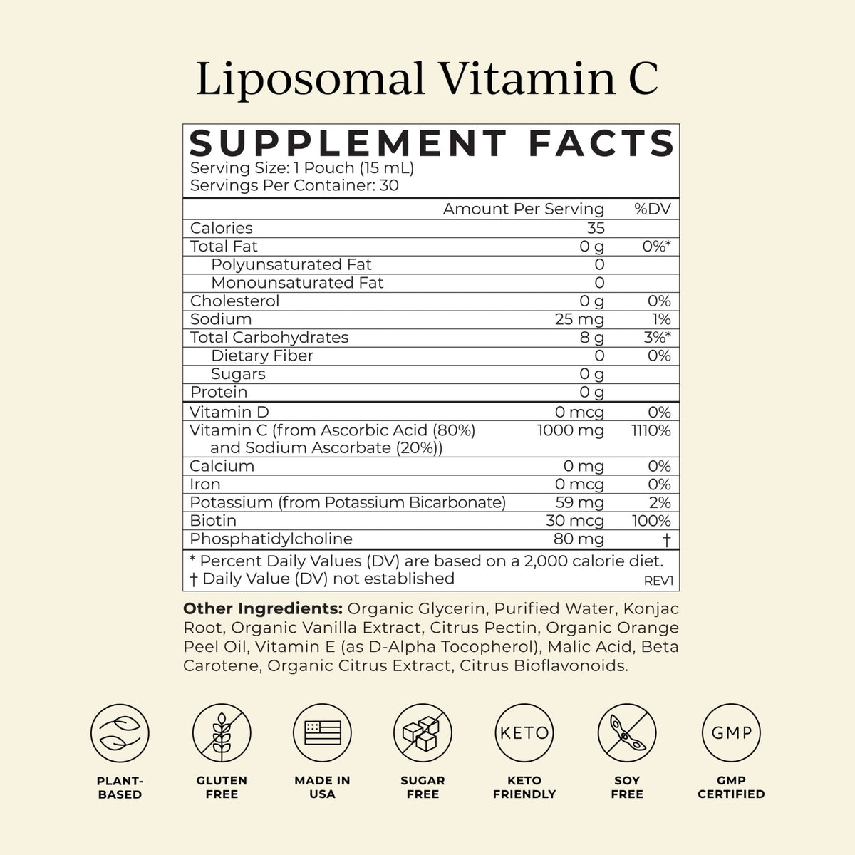 CYMBIOTIKA Vitamin C Individual Packets, Liposomal Delivery, Supplement for Immune Support, Collagen Boost, & Healthy Aging - FENGGESTORE20