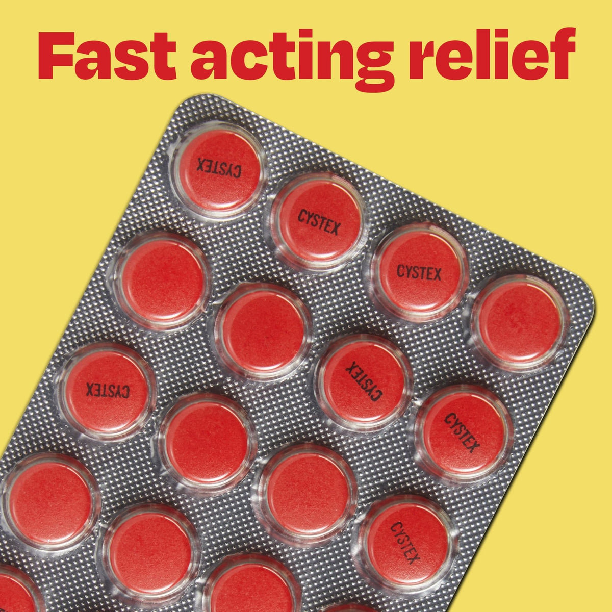 Cystex Dual-Action UTI Pain Relief & Prevention Tablets - 2-in-1 Formula Relieves Burning, Urgency, & Discomfort While Slowing Bacterial Growth - Non-Staining, Fast-Acting - 48-Count - FENGGESTORE20