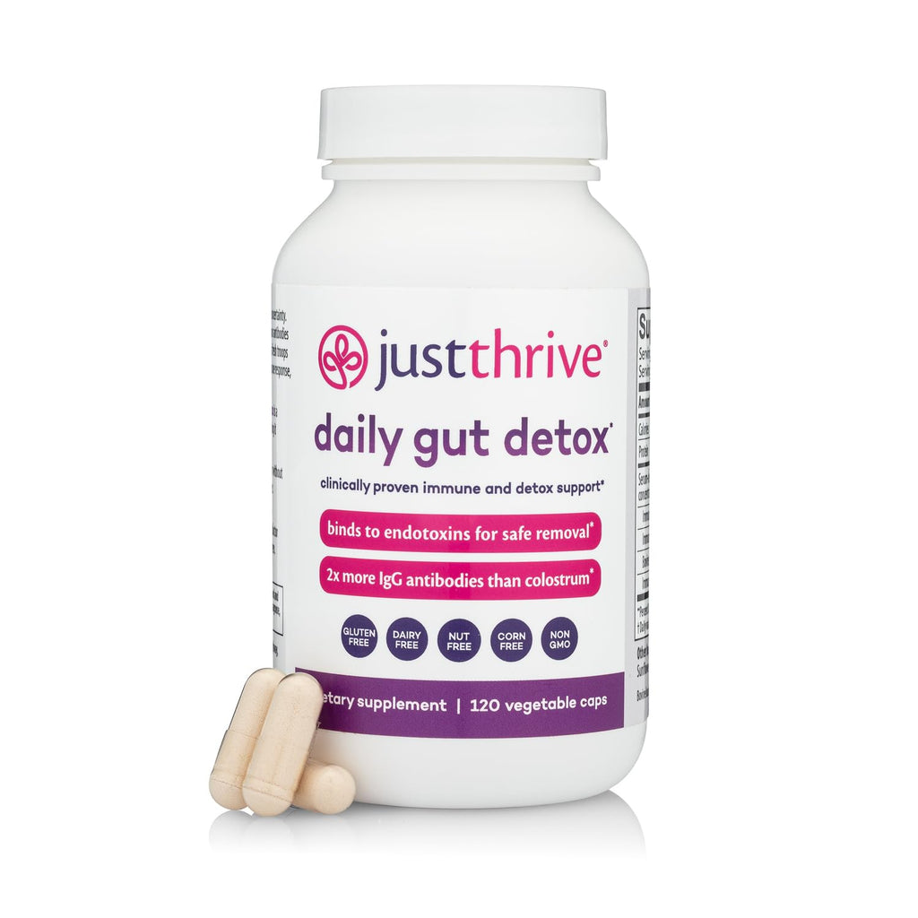Daily Gut Detox - Ultra-Concentrated Detox & Immune Support Supplement with IgG Antibodies - Promotes Gut Health, Detoxification & Balanced Immune Response - FENGGESTORE20