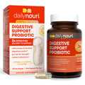 Daily Nouri Digestive Support Probiotics for Women & Men | Bloating & Gas Relief | 3 Clinically Studied Strains + Omega | 30-Day Supply - FENGGESTORE20