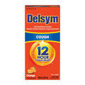 Delsym 12 Hour Cough Medicine for Adults, Powerful Relief for 12 Hours, Cough Suppressant Liquid with Extended-Release Dextromethorphan, Orange Flavor Liquid Cough Syrup, 5 Fl Oz (Pack of 1) - FENGGESTORE20
