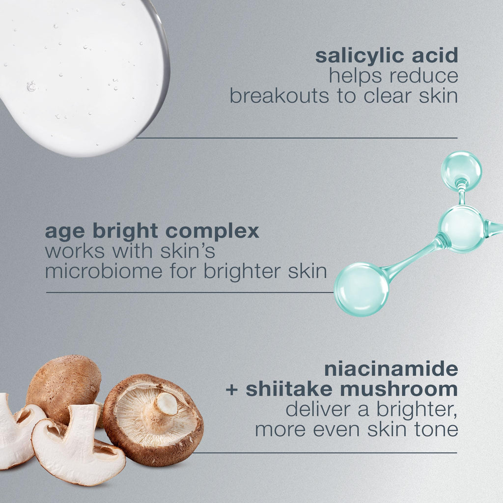 Dermalogica Age Bright Clearing Serum (1 Fl Oz) Anti-Aging Face Serum with Salicylic Acid - Promotes Smoother, Clearer, Brighter, and More Even Skin - FENGGESTORE20