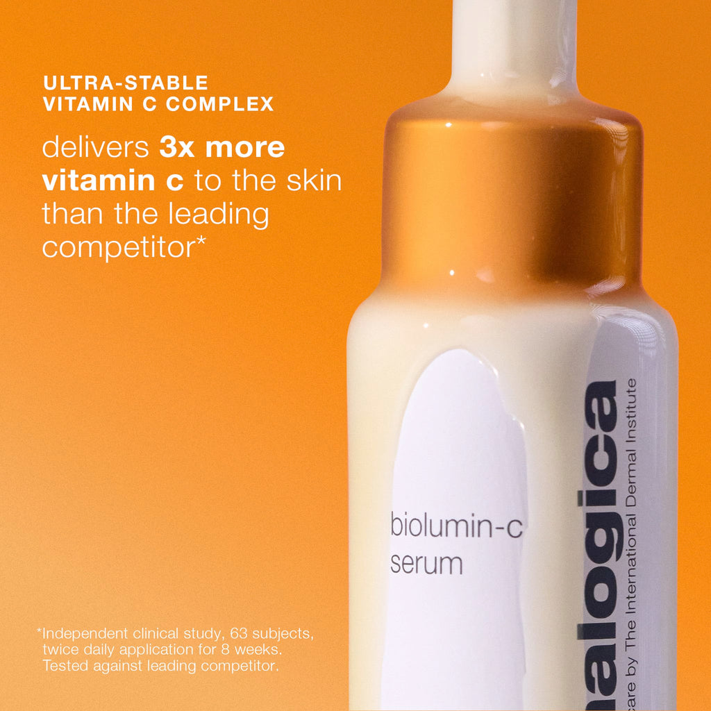 Dermalogica Biolumin-C Serum, Vitamin C Dark Spot Serum for Face with Peptide and AHA - Exfoliates and Reduces Sign of Skin Aging, 1 Fl Oz - FENGGESTORE20