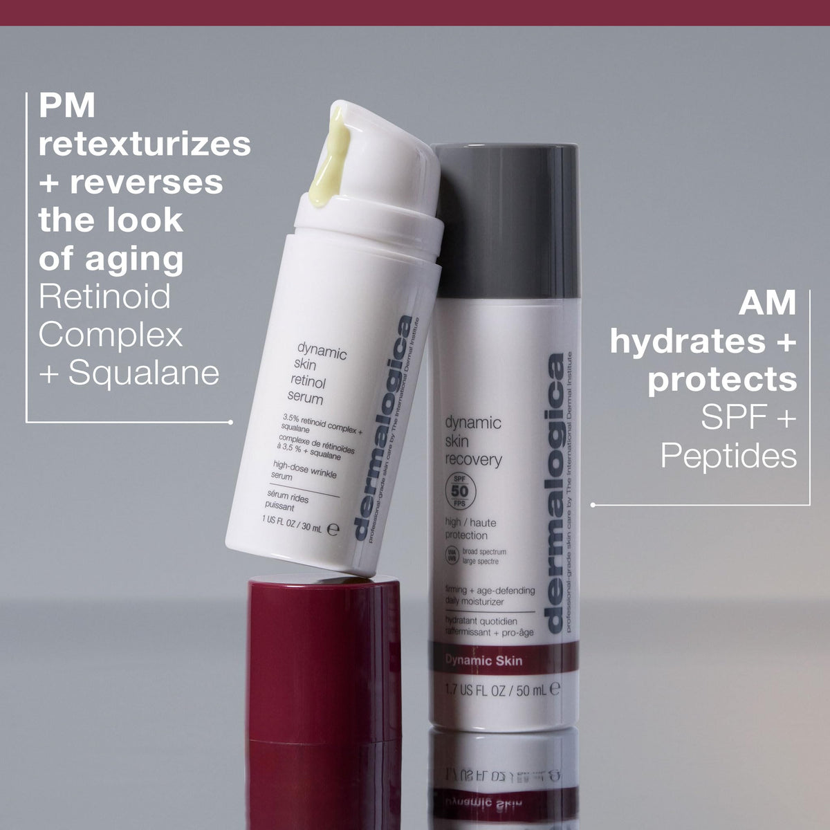 Dermalogica Dynamic Skin Retinol Facial Serum with Multi-Retinoid Complex, Retexturizing and Improving Skin Health, 1 fl oz - FENGGESTORE20