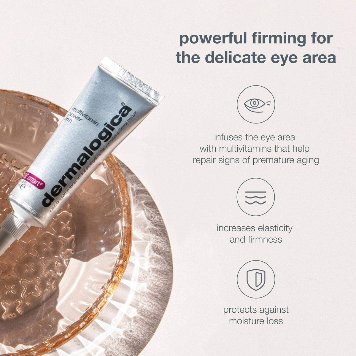 Dermalogica Multivitamin Power Firm Eye Cream with Antioxidant Vitamins, Anti-Aging Wrinkle Firming - FENGGESTORE20