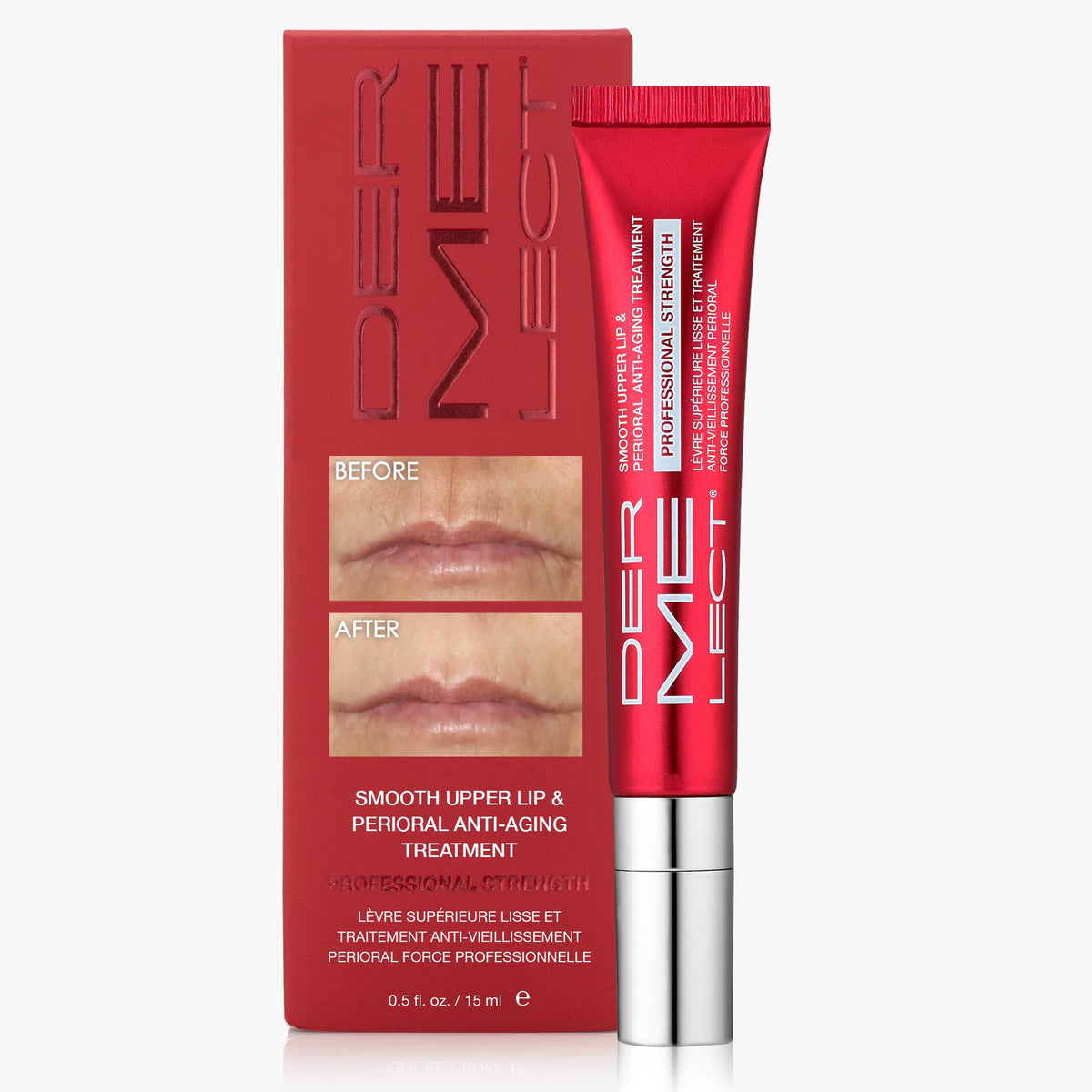 Dermelect Smooth Upper Lip & Perioral Anti-Aging Treatment - Professional Strength 15ml - FENGGESTORE20