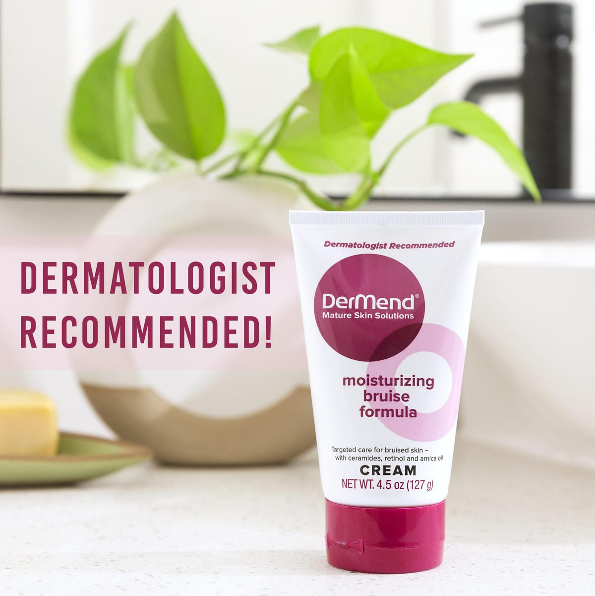 Dermend Arnica Bruise Cream with Vitamin K - Moisturizer for Bruising on Arms, Legs & Hands - 4.5 Oz - FENGGESTORE20