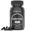 DIGESTIVAL 5-in-1 Gut Health Formula: Probiotics, Prebiotics, Enzymes, Gut Healing & Bloat Relief with 53 Ingredients, 60 Billion CFU, and Advanced Support for IBS, - FENGGESTORE20