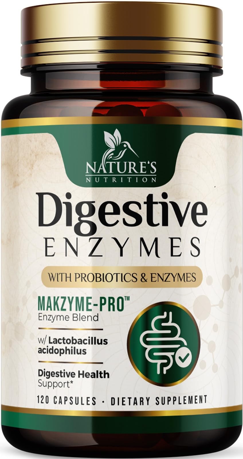 Digestive Enzymes - Super Digestive Multi Enzyme Complex for Bloating & Gut Health Support with Bromelain, Papain, Probiotics & Prebiotics - Digestion Health - FENGGESTORE20
