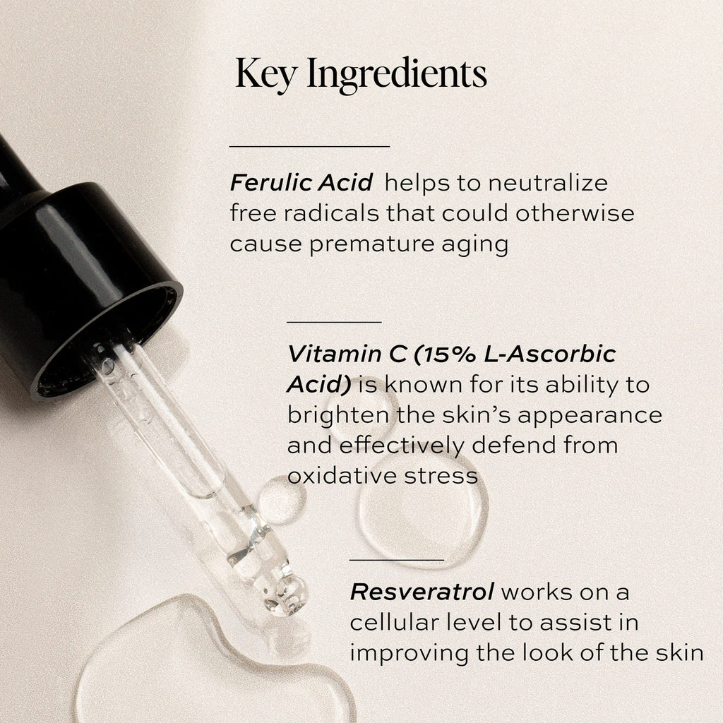 DIME Beauty Hyper Glow Vitamin C Face Serum for Dark Spots and Brightening with Ferulic Acid, Resveratrol and Hyaluronic Acid, - FENGGESTORE20