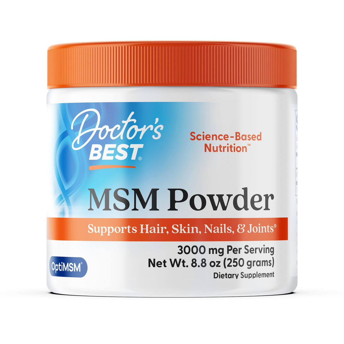 Doctor's Best MSM Powder Supplement for Men & Women - Supports Hair, Skin, Nails, Joint Health, & Mobility, Delivers Beneficial Sulfur with OptiMSM - FENGGESTORE20