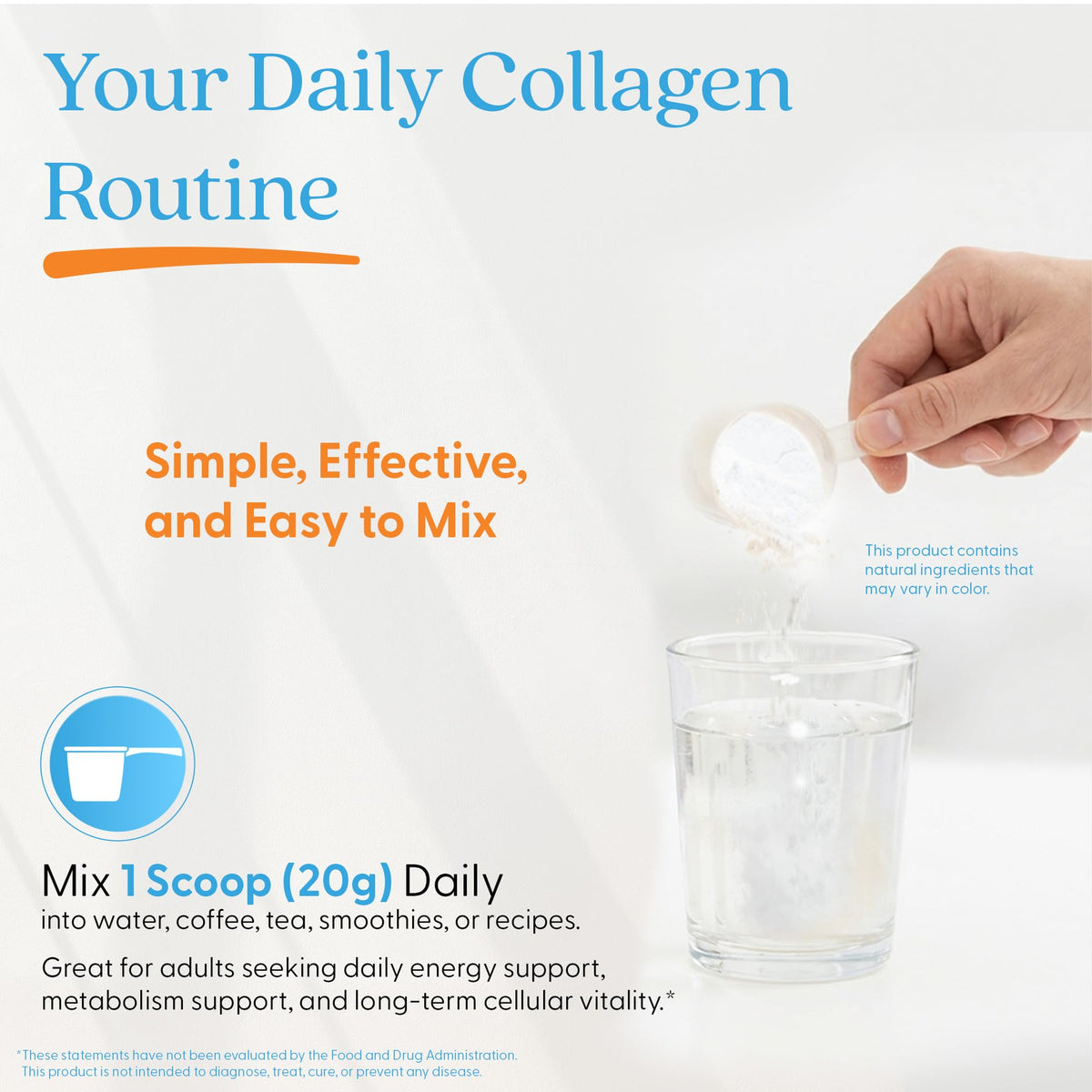 Doctor's BEST Pure Collagen Peptides w/Hyaluronic Acid - Collagen Powder Supplement for Women & Men, Unflavored, 18 g Protein & 90 mg Vitamin C per Serving, Supports Healthy Skin & Hair - 14.8 oz - FENGGESTORE20