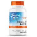 Doctor's Best Vitamin D3 5000 IU Softgels for Men & Women - Vitamin D Supplement for Immune System & Heart Health Support, 125 mcg per Serving, VIT D 3 - FENGGESTORE20