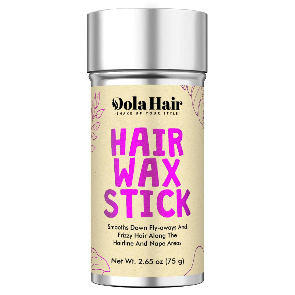 Dolahair Hair Wax Stick - Flyaway Control and Styling Pomade for Kids, Women, and Men - Slick Back Hair Bun Maker and Hair Accessorie for Teen Girls (1 Pack of Wax) - FENGGESTORE20
