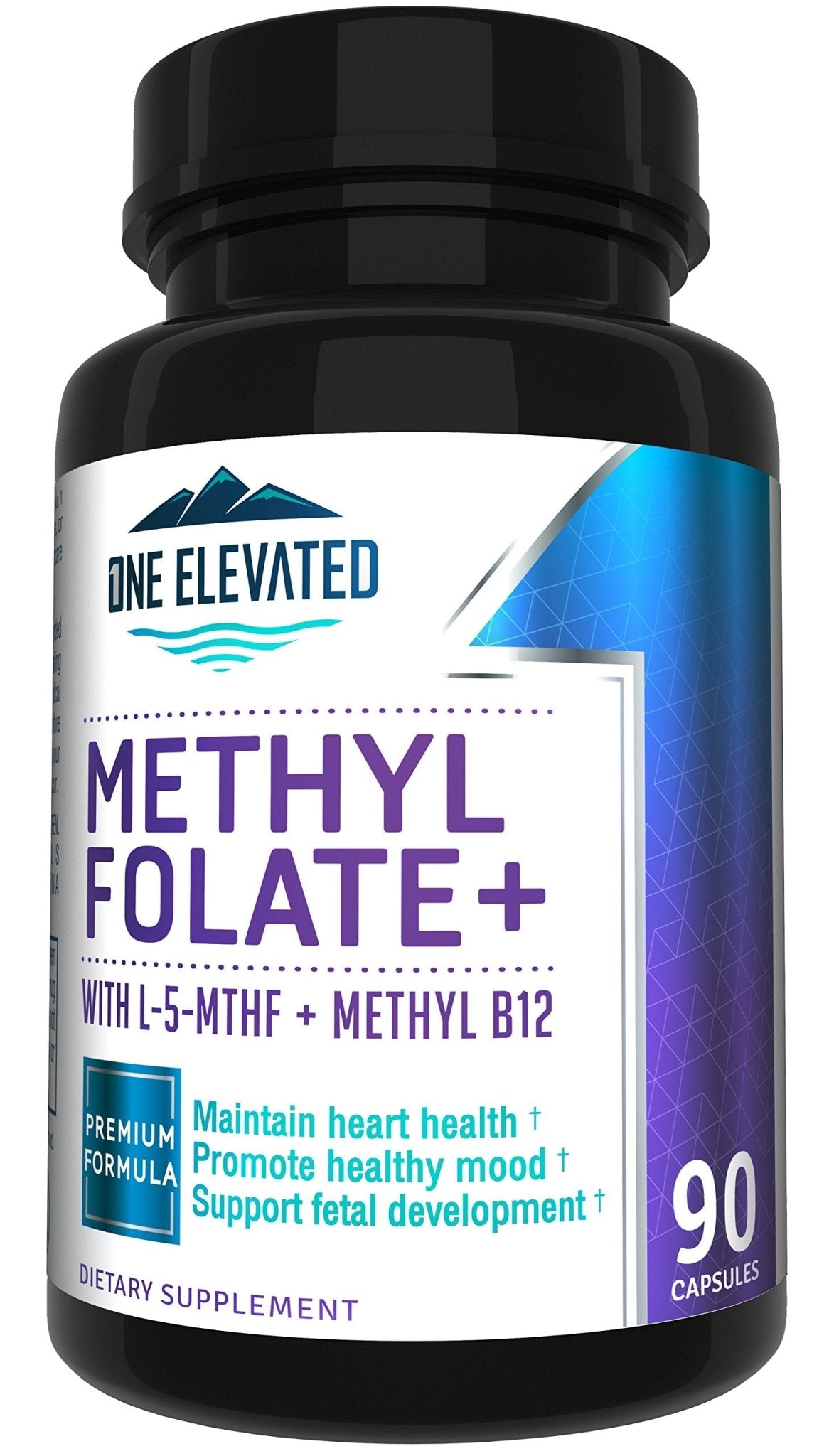 Double Strength & Most Bioactive Methyl Folate! Uniquely Formulated with Highest Pharmaceutical Grade Methylcobalamin (B12), Niacin, B1, B2 B6. Works Synergistically for Max Results-3 Month Supply - FENGGESTORE20