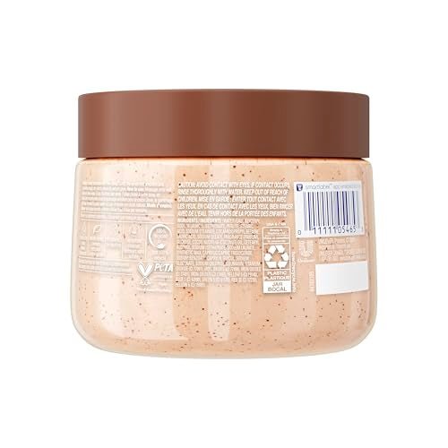 Dove Brown Sugar and Coconut Butter Body Scrub Exfoliates and Deeply Nourishes for Smooth, Radiant Skin 15 oz - FENGGESTORE20