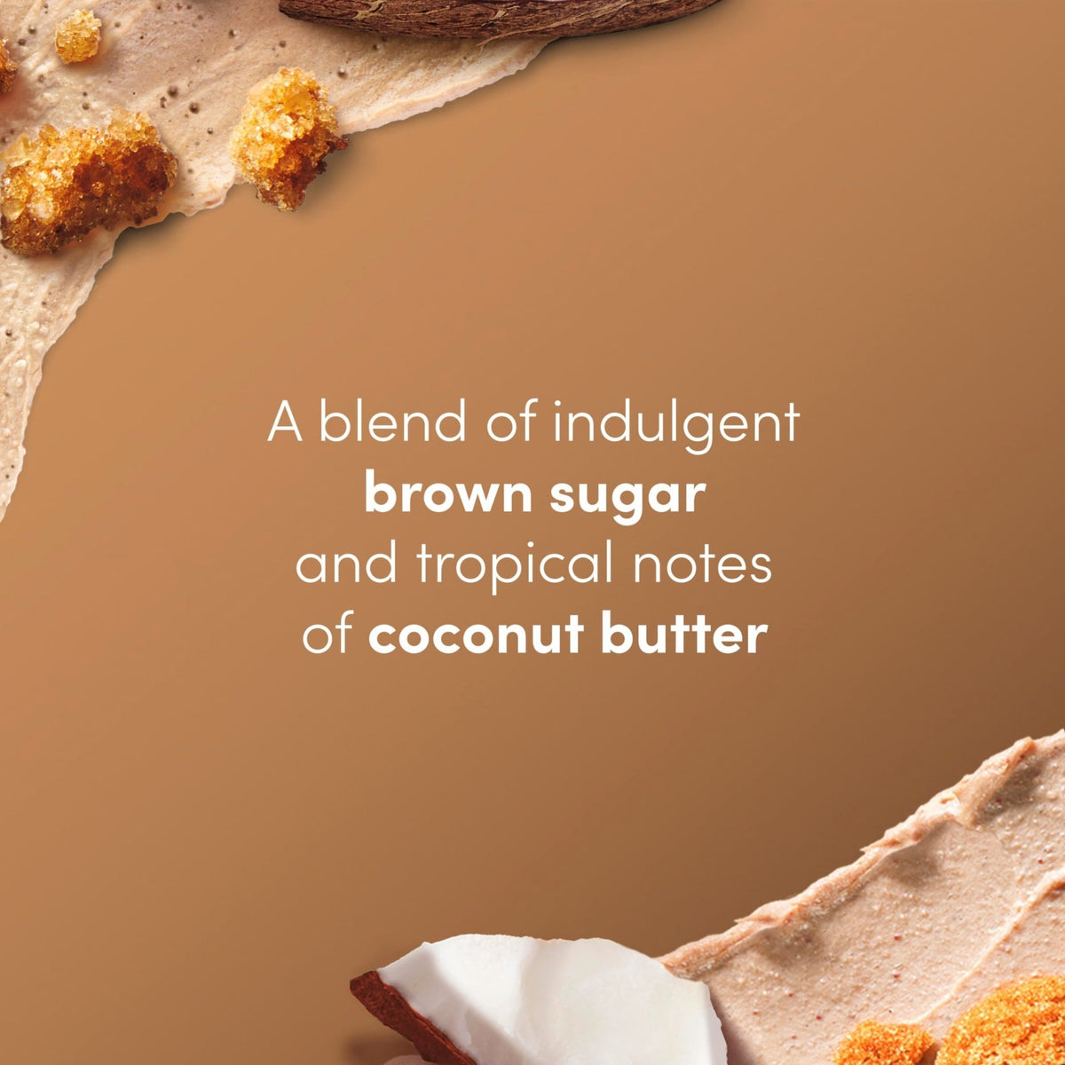 Dove Brown Sugar and Coconut Butter Body Scrub Exfoliates and Deeply Nourishes for Smooth, Radiant Skin 15 oz - FENGGESTORE20